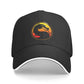 Mortal Kombat - Vintage Dragon - Snapback Baseball Cap - Summer Hat For Men and Women-Black-Baseball Cap-