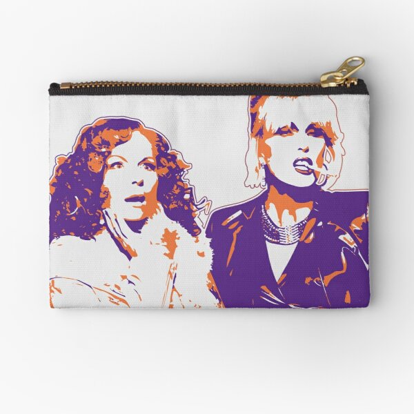 Absolutely Fabulous - Ab Fab - French and Saunders - Zipper Pouch Wallet - Coin Wallet Storage - Excellent Gift For Retro Movie Lover-