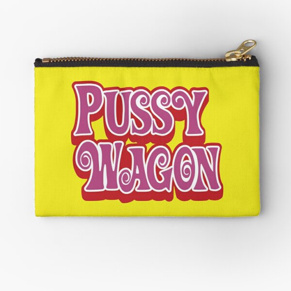 Pussy Wagon - Kill Bill - Tarrantino Fan - Vintage Throwback - Zipper Pouch Wallet - Coin Wallet Storage - Excellent Gift For Retro Movie Lover-