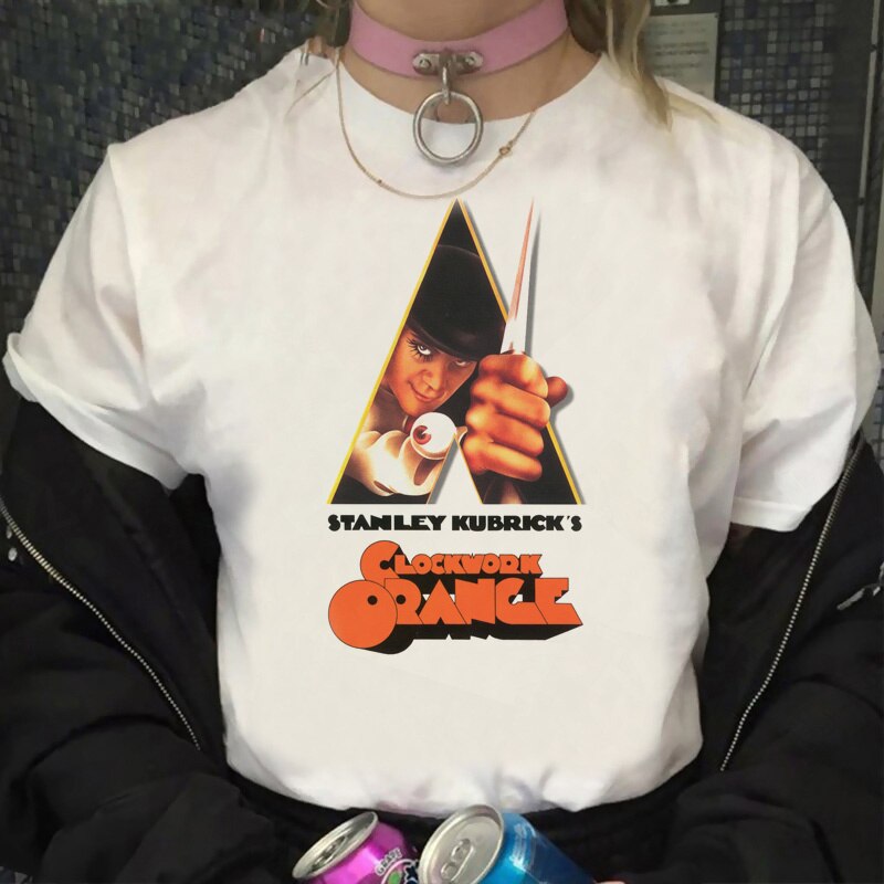 A Clockwork Orange - 100% Cotton T-Shirt - Stanley Kubrick - Sci-Fi Fan Garment-XS-