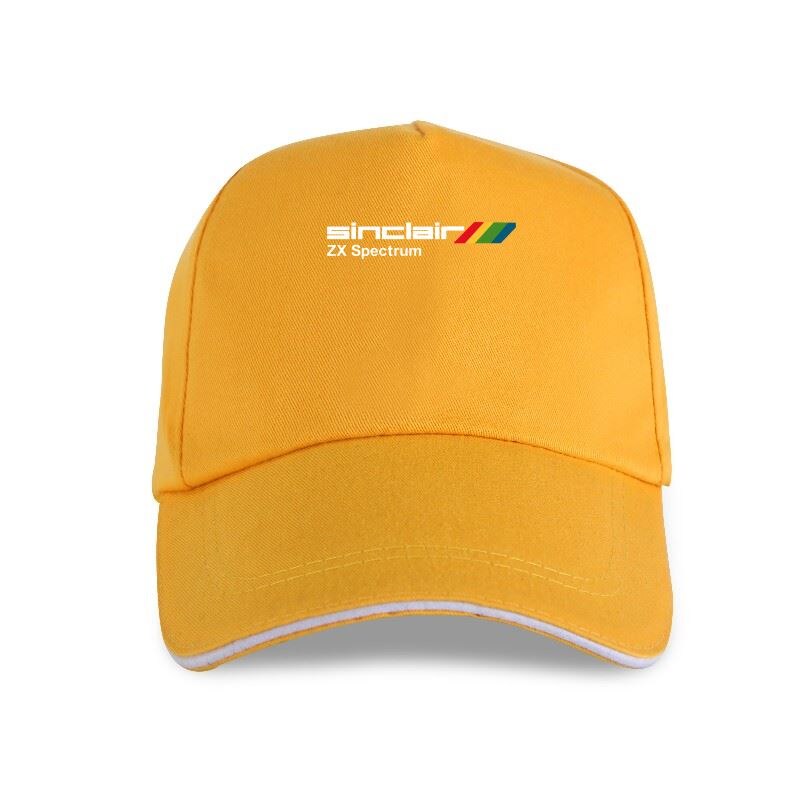Zx Spectrum - Adult - Baseball Cap - Adjustable Strap - Summer Wear - Sun Protection - Unisex-P-Yellow-