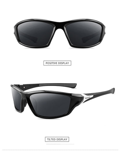Terminator 2 - Arnie T800 Glasses - Polarized Sunglasses -  Classic Design & Night Vision - 1990's Movie Replica - Protection UV 400 - Golden Class Movies LTD