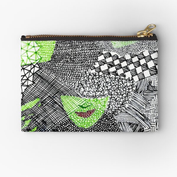 Wicked Musical - Vintage Throwback - Zipper Pouch Wallet - Coin Wallet Storage - Excellent Gift For Retro Movie Lover-