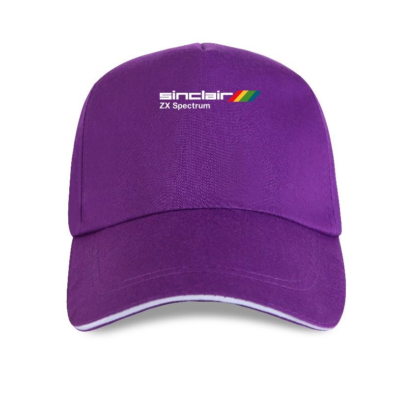 Zx Spectrum - Adult - Baseball Cap - Adjustable Strap - Summer Wear - Sun Protection - Unisex-P-Purple-