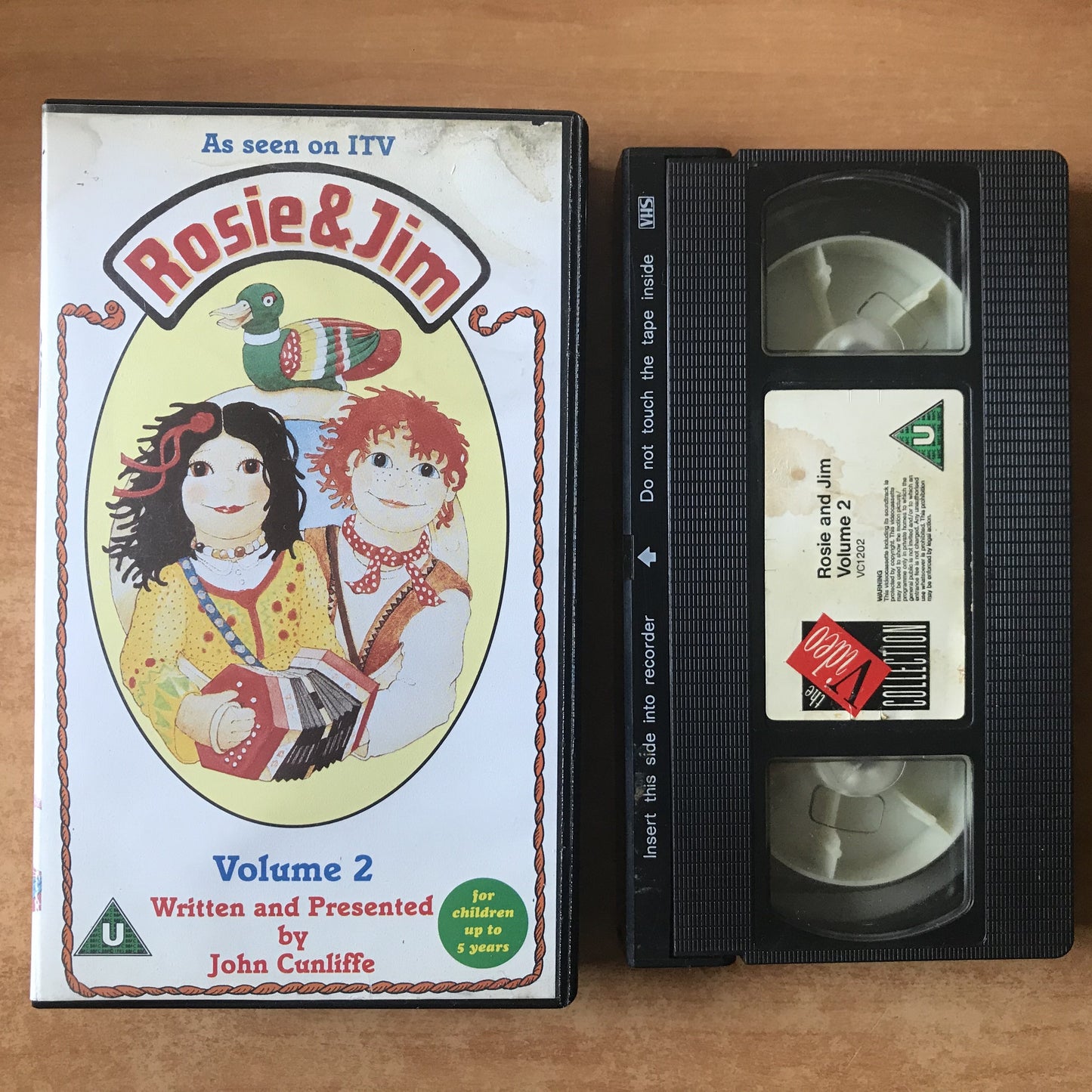 Rosie & Jim (Vol. 2) Coal - Bread - Shopping - Steam - Kid’s Stories - VHS-