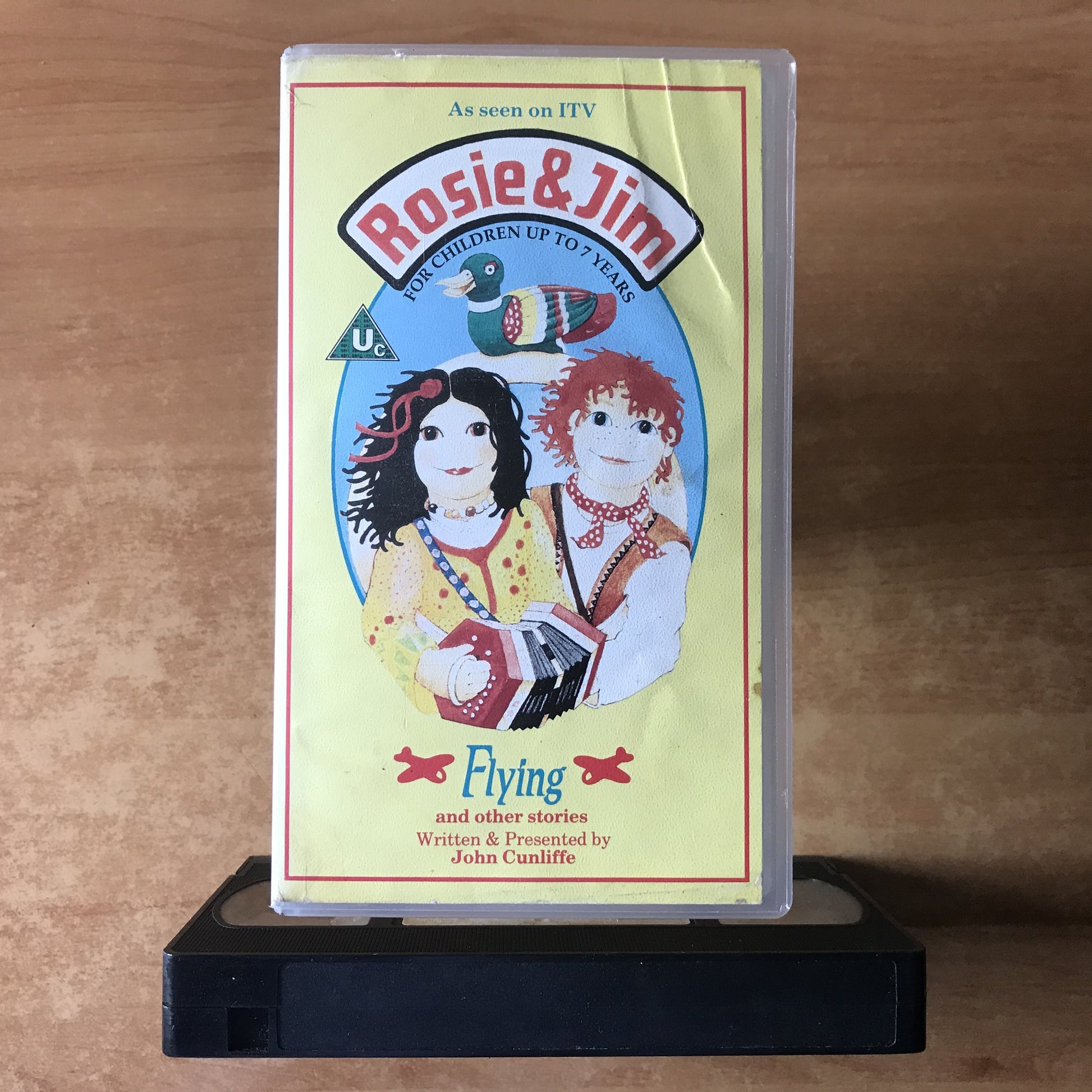 Rosie & Jim: Flying / Blacksmith / Brass Shire Horses - Ragdoll - Children's VHS-