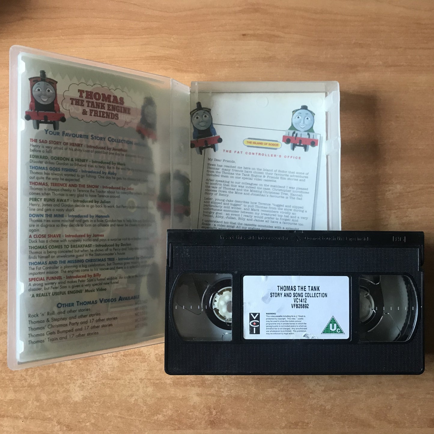 Thomas The Tank Engine: Favourite Story Collection - 10 Favourite Stories - VHS-
