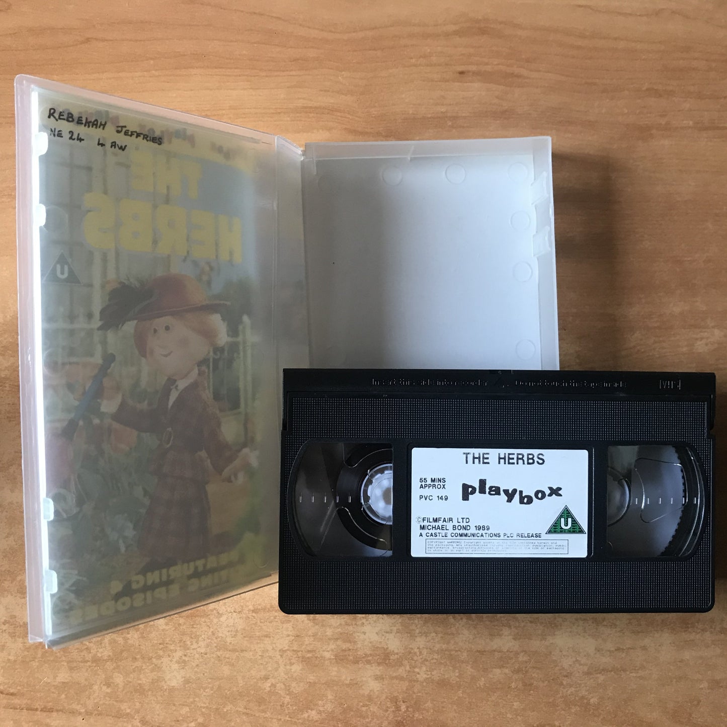 The Herbs: PLAYBOX Release (1989) Miss Jessop - Parsley - Circus Lion VHS-
