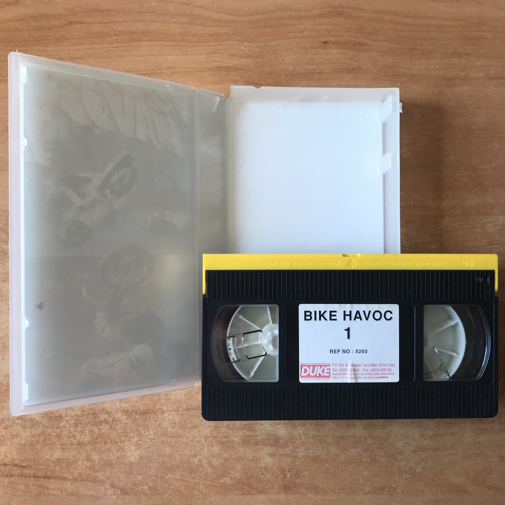 Bike Havoc 1 (1989): Sarron - Gardner - Pons - Schwantz - 150 Incidents - VHS-