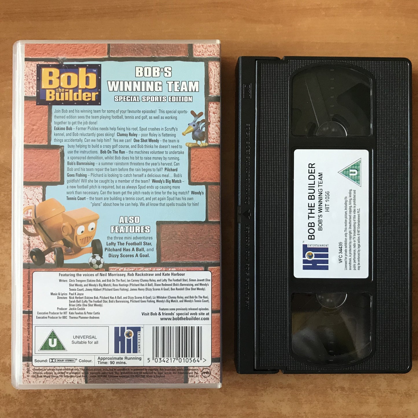 Bob The Builder: Bob’s Winning Team - Sports Edition - Football Star Goal - VHS-