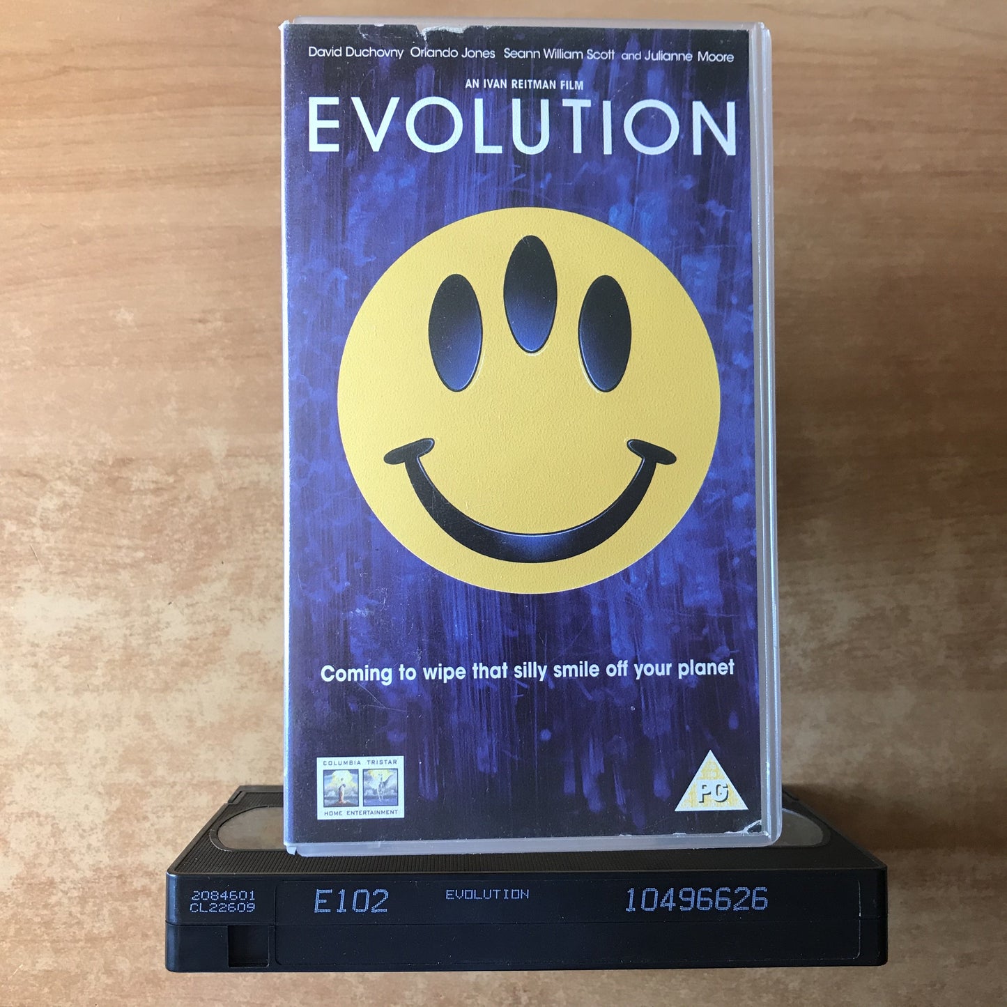 Evolution: Star Studded - Sci-Fi Comedy - Sean William Scott - Duchovny - VHS-