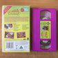 Barney: Around The World; Sharing - Manners (Ages 0-6) - 15 Songs - Kids - VHS-