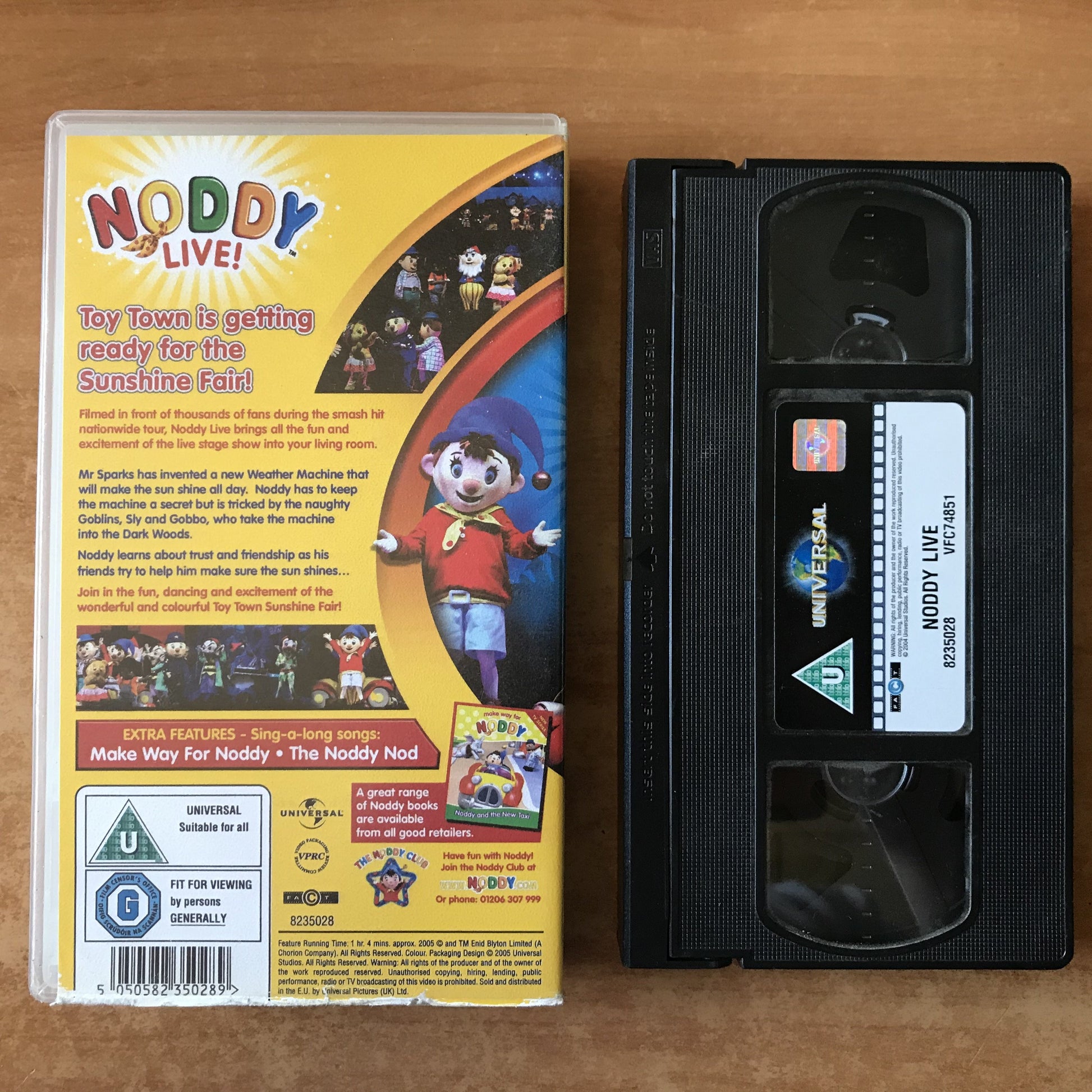 Noddy Live: Stage Show (2005); Mr Sparks Weather Machine - Nod - VHS-