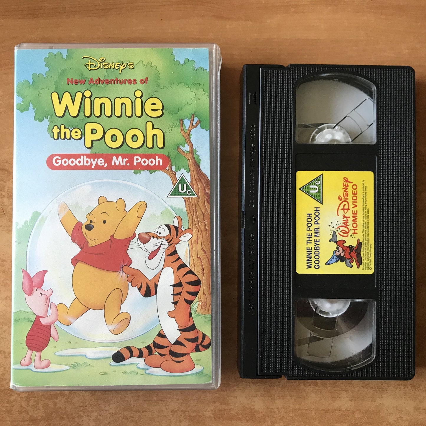 Winnie The Pooh: Goodbye, Mr Pooh: Wishing Well - Bouncing Bubbles - VHS-