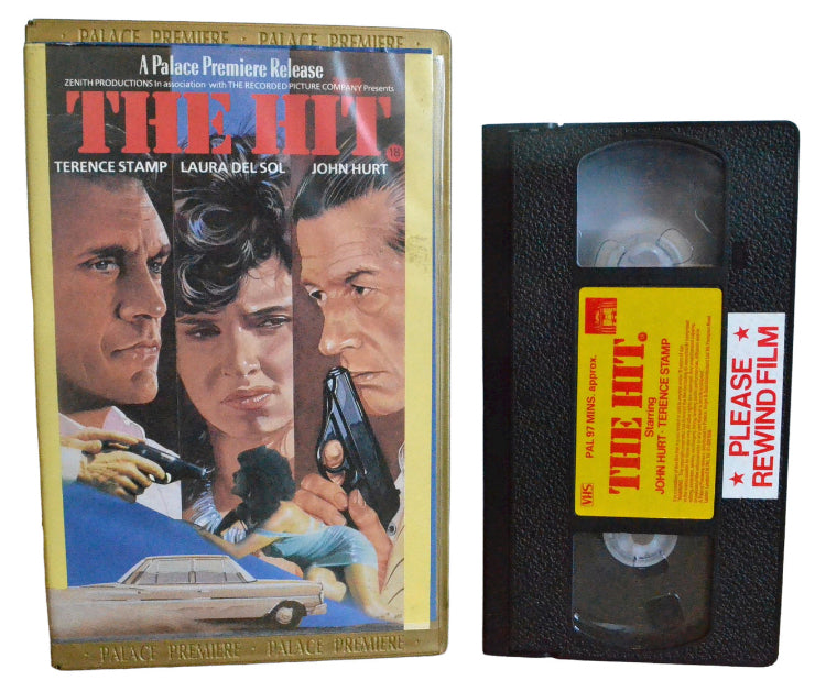 The Hit (The First Major Gangster Film For Years) - John Hurt - Palace Premiere - Large Box - PAL - VHS-