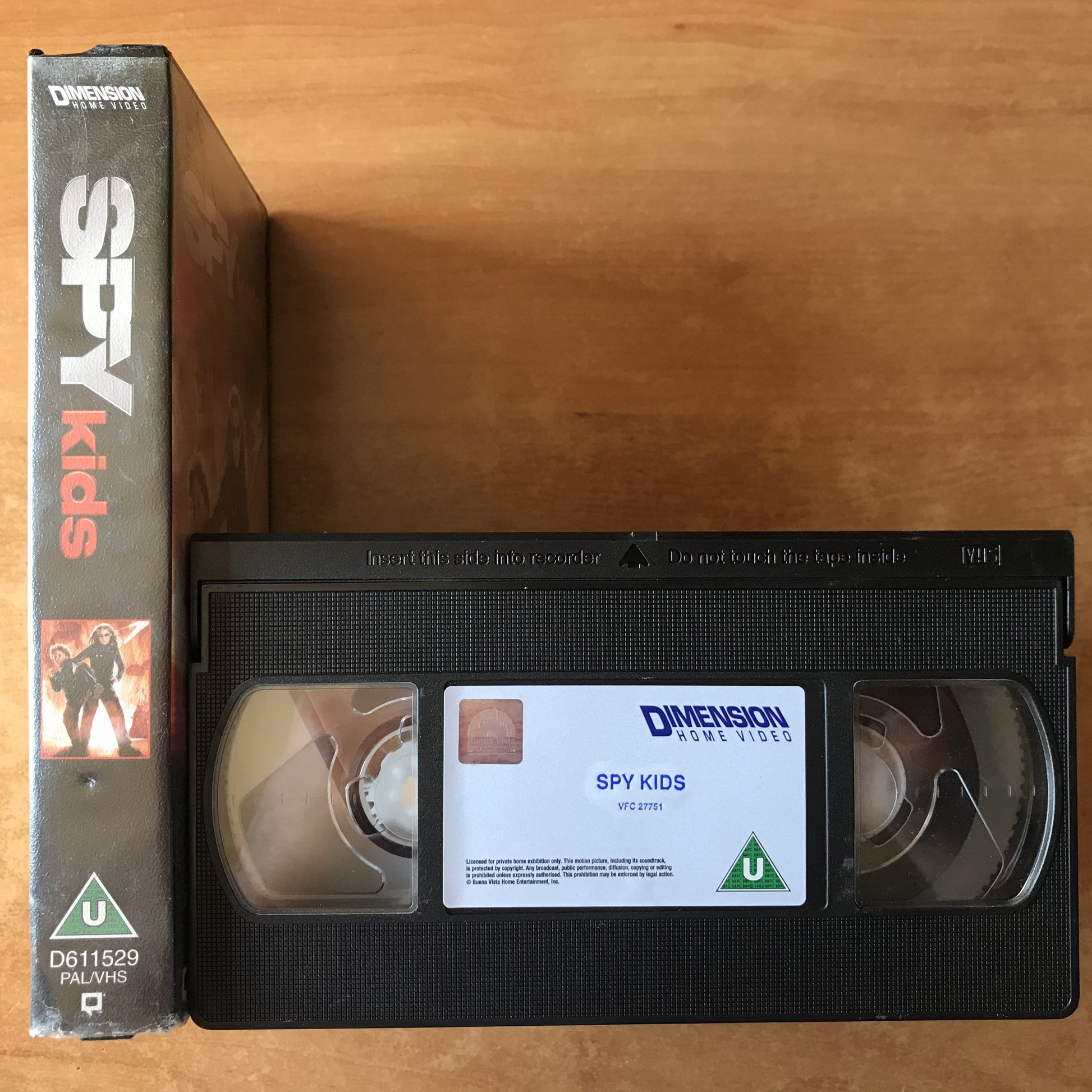 Spy Kids: A.Banderas - Upbeat Children’s - Espionage Action Film - Family - VHS-