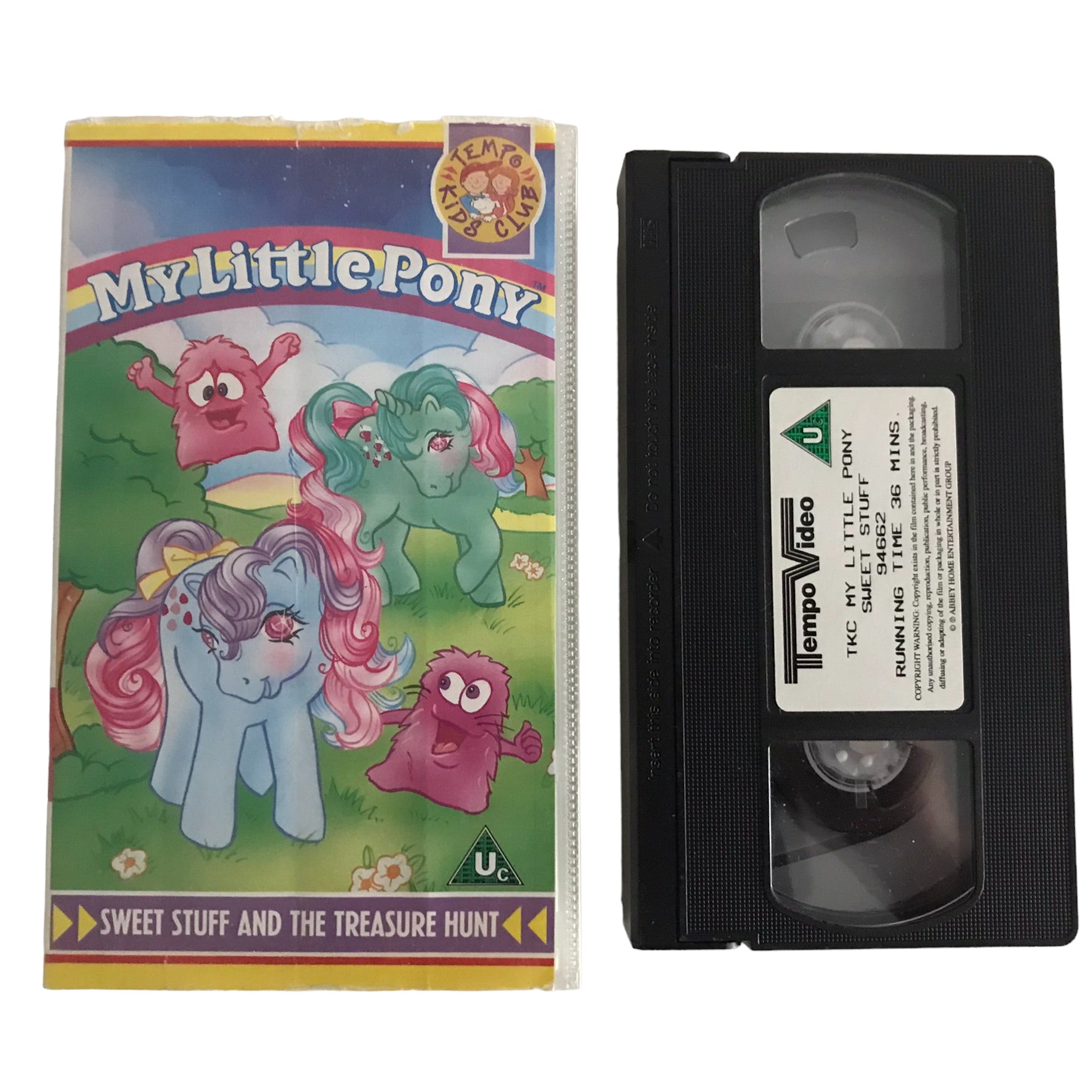 My Little Pony - Sweet Stuff And The Treasure Hunt - Tempo Video - 94662 - Kids - Pal - VHS-