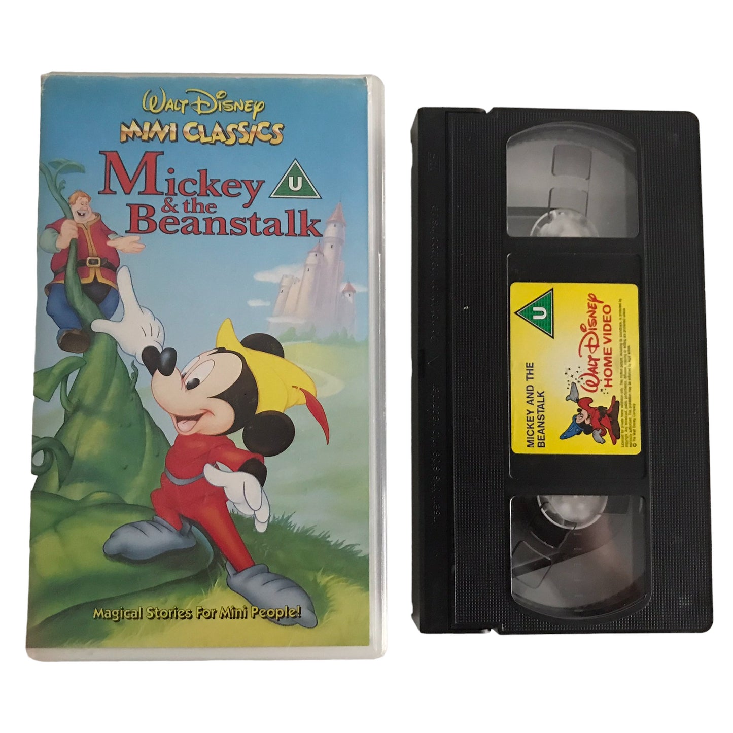 Mickey & The Beanstalk - Walt Disney Home Video - Kids - Pal - VHS-