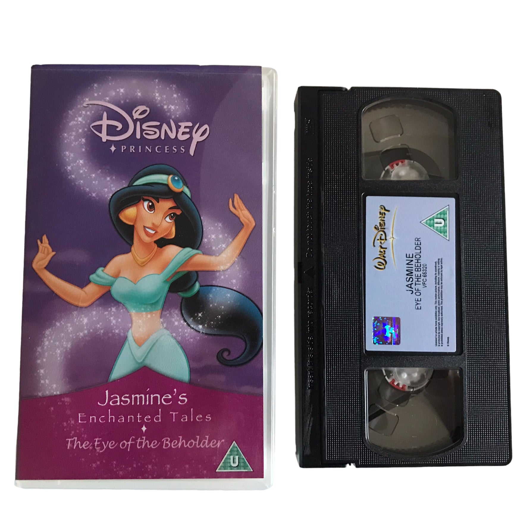 Jasmine - Eye The Beholder - Walt Disney - VFC65320 - Kids - Pal - VHS-