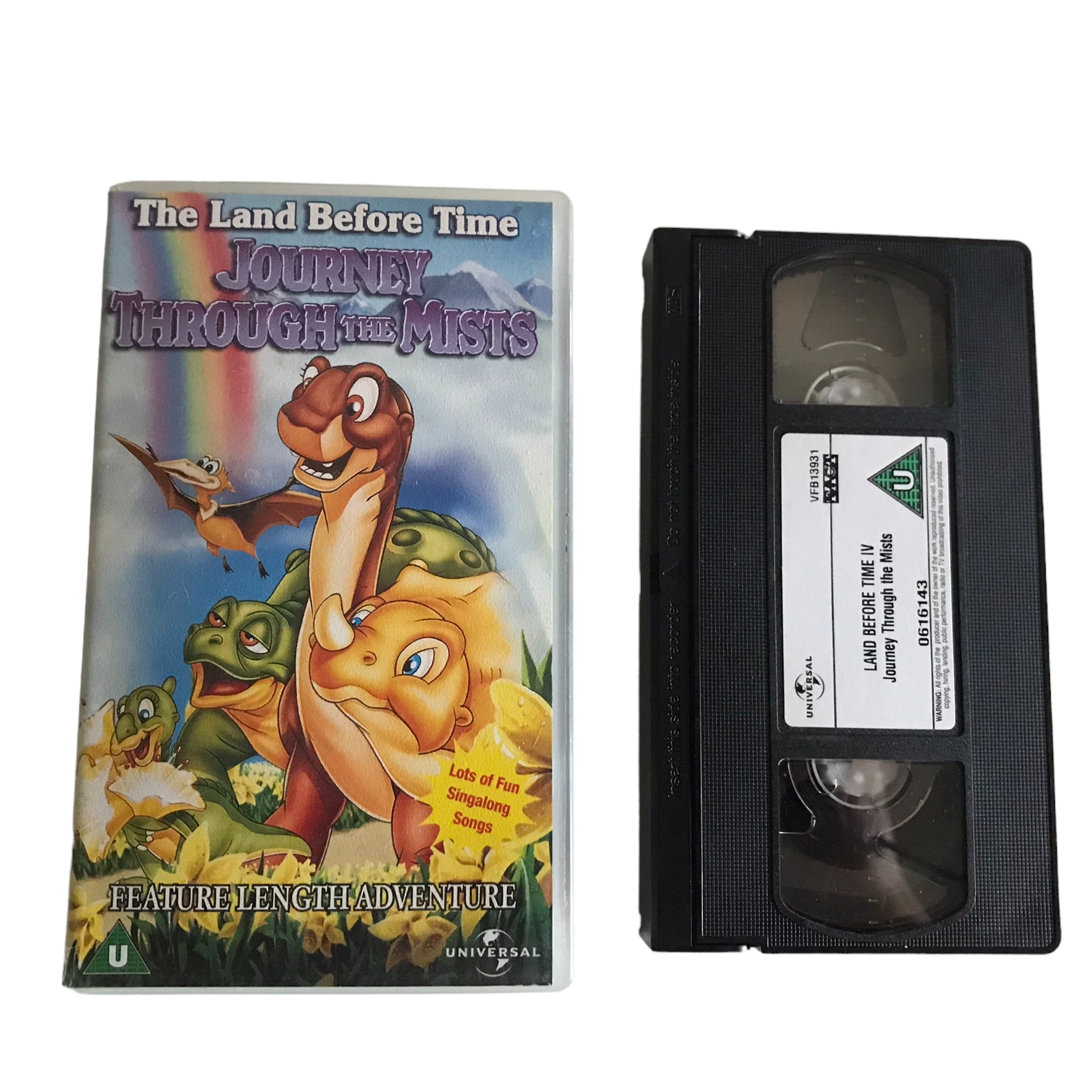 Land Before Time - Journey Through The Mists - Universal - 616143 - Kids - Pal - VHS-