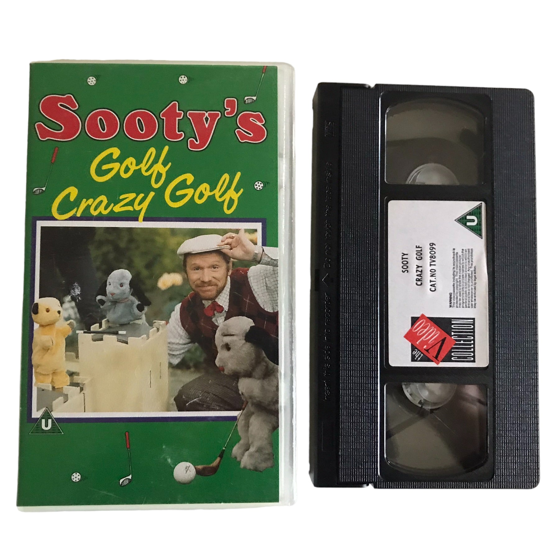 Sooty Crazy Golf - Matthew Corbett - The Video Collection - Kids - Pal - VHS-