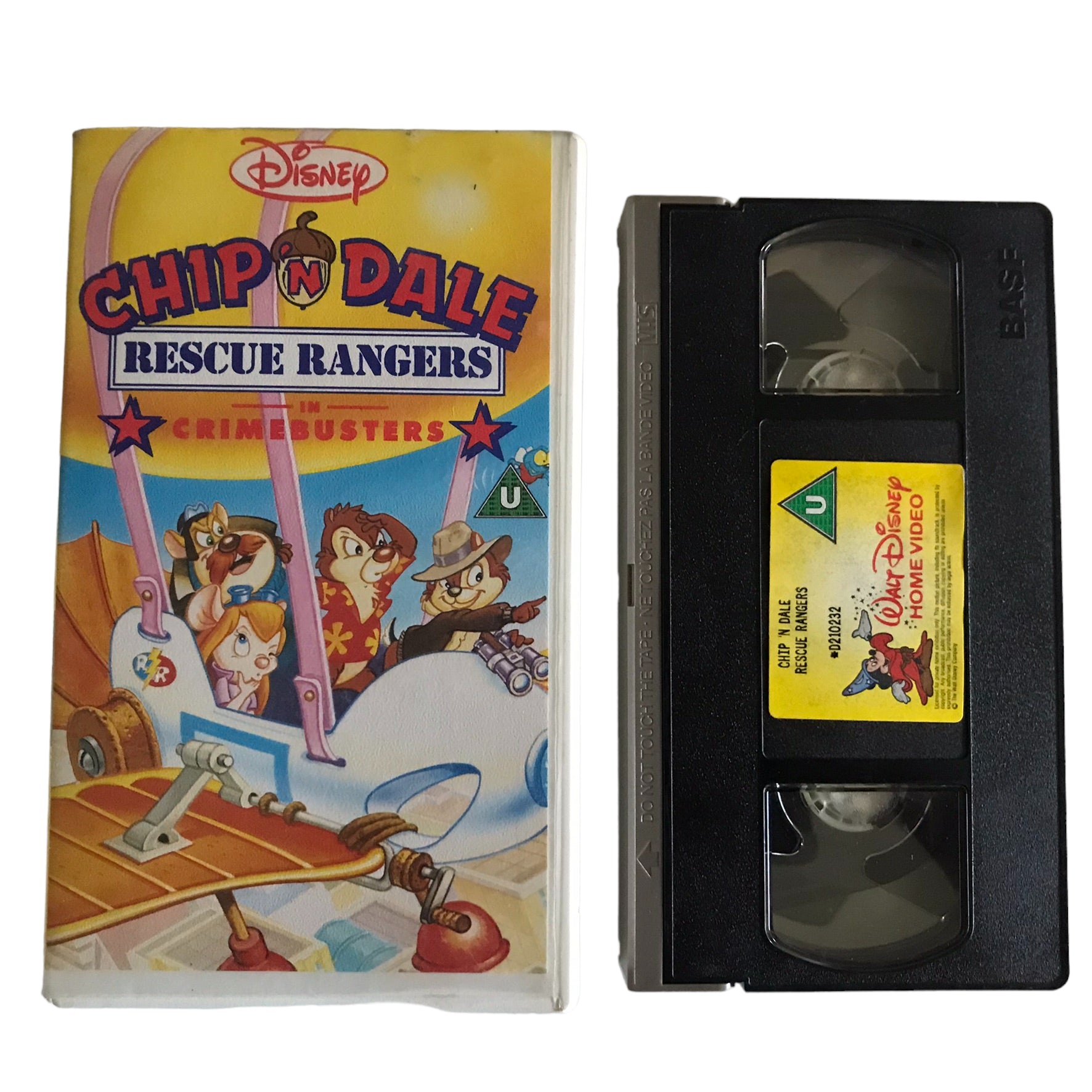 Chip & Dale - Rescue Rangers - Walt Disney Home Video - D210232 - Kids - Pal - VHS-