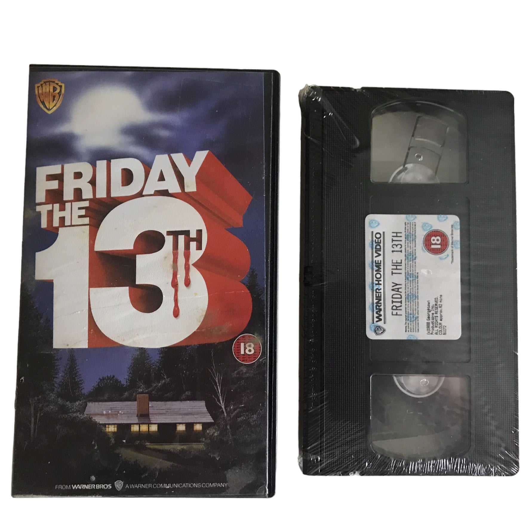 Friday The 13th - Brand New Sealed - Betsy Palmer - PARKFIELD - Horror - Pal - VHS-