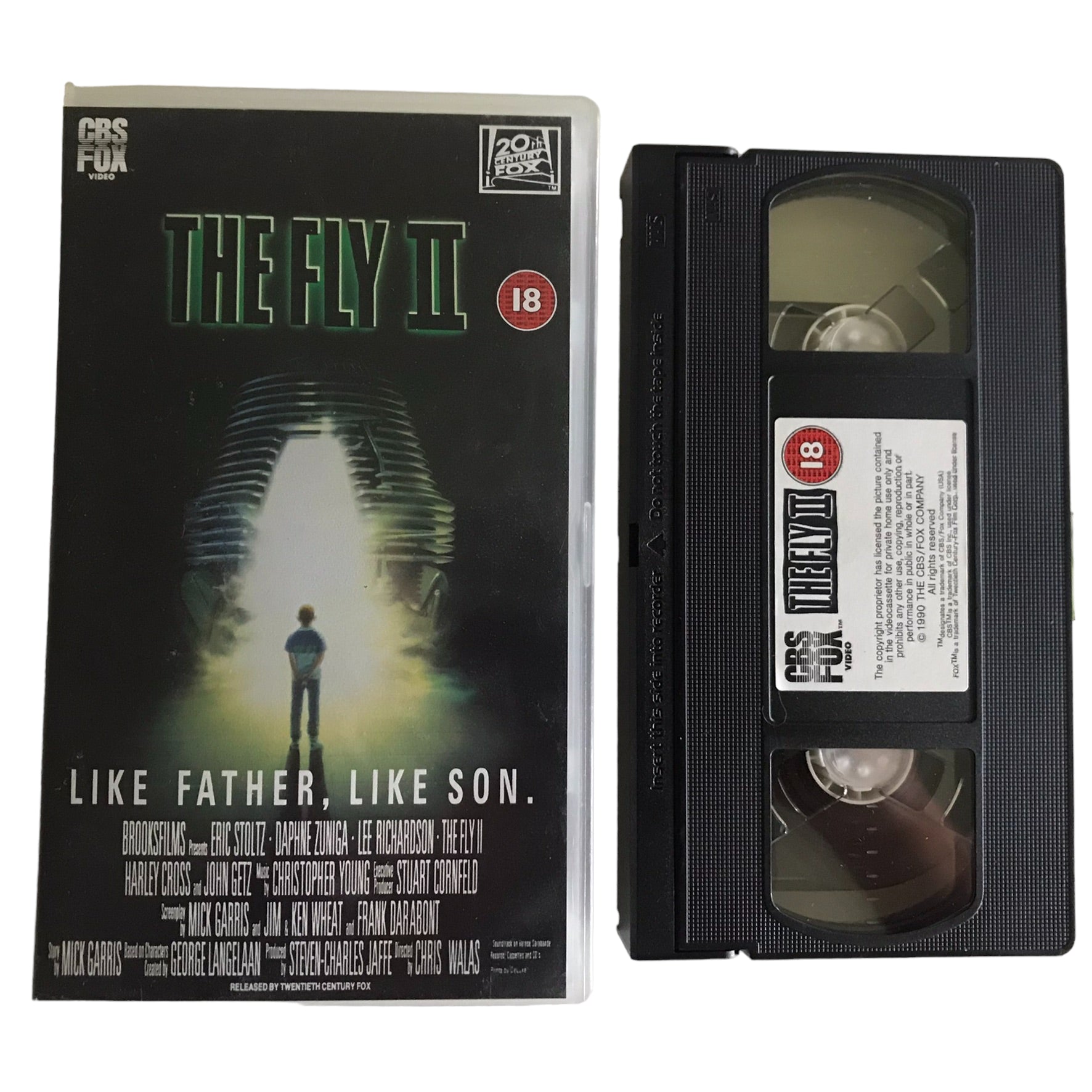The Fly 2 - Eric Stoltz - CBS Fox Video - Horror - Pal - VHS-