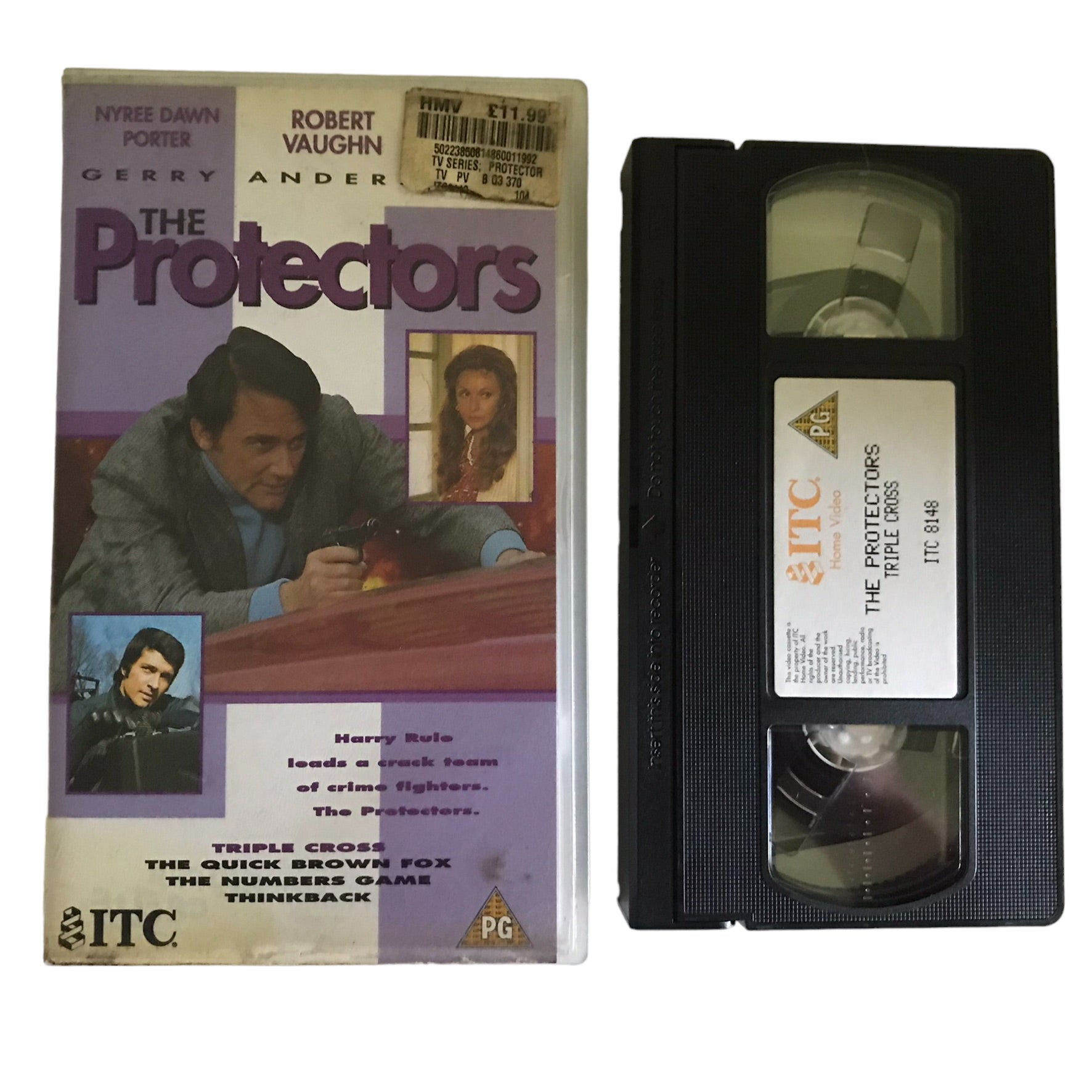 The Protectors - Robert Vaughn - ITC Home Video - Action - Pal - VHS-