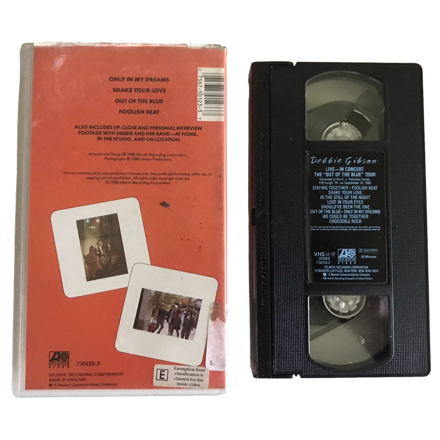 Debbie Gibson - Out of the blue - Debbie Gibson - ATLANTIC - Music - Pal - VHS-