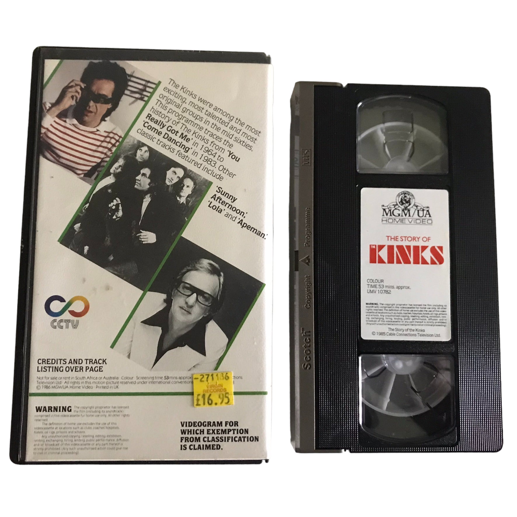 The Story Of The Kinks - MGM Home Video - Music - Pal - VHS-